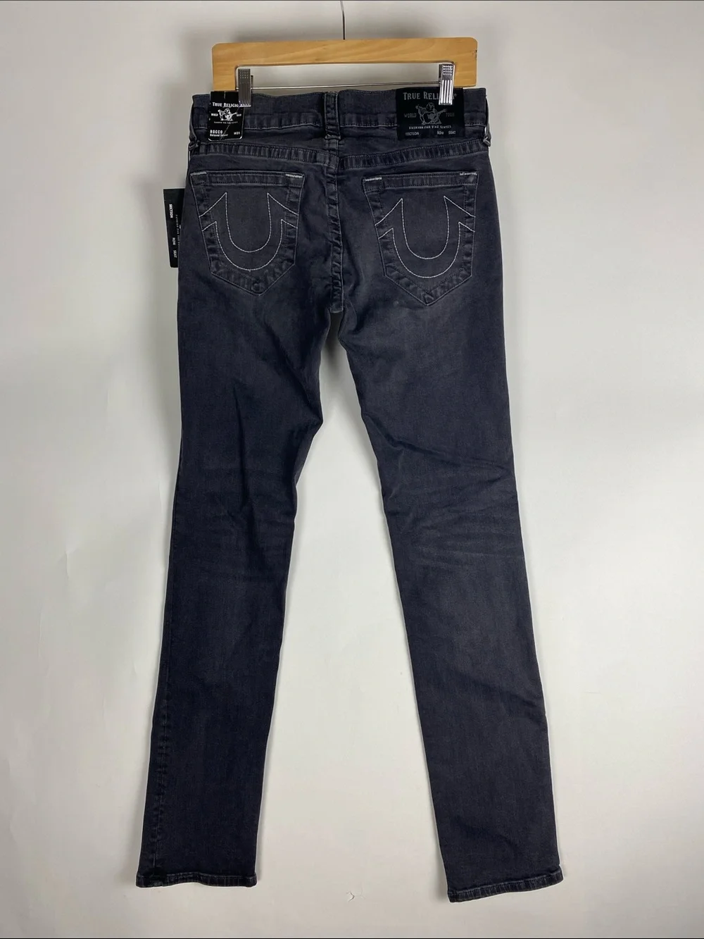 New True Religion Rocco No Flap Relaxed Skinny Jeans Men’s Size 31